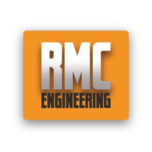 rmc engineering logo on orange background